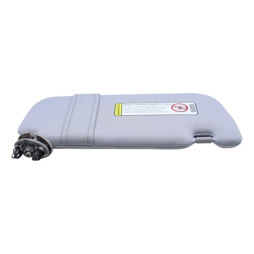 Gray Left Driver Side Sun Visor for Corolla 2007 2008 2009 2010 2011 2012 2013