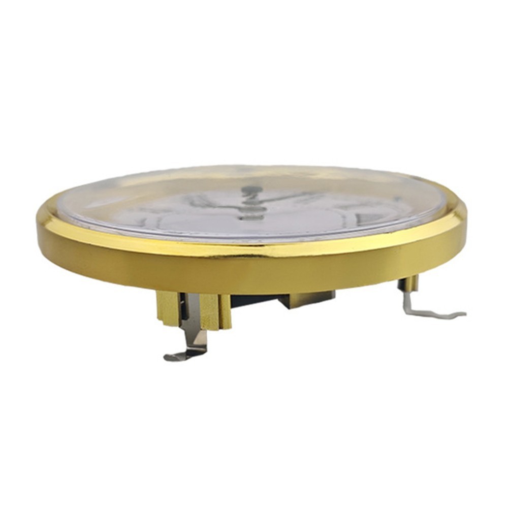 Classic Aesthetic Gold Bezel Clock Exquisite Craftsmanship Craft Projects