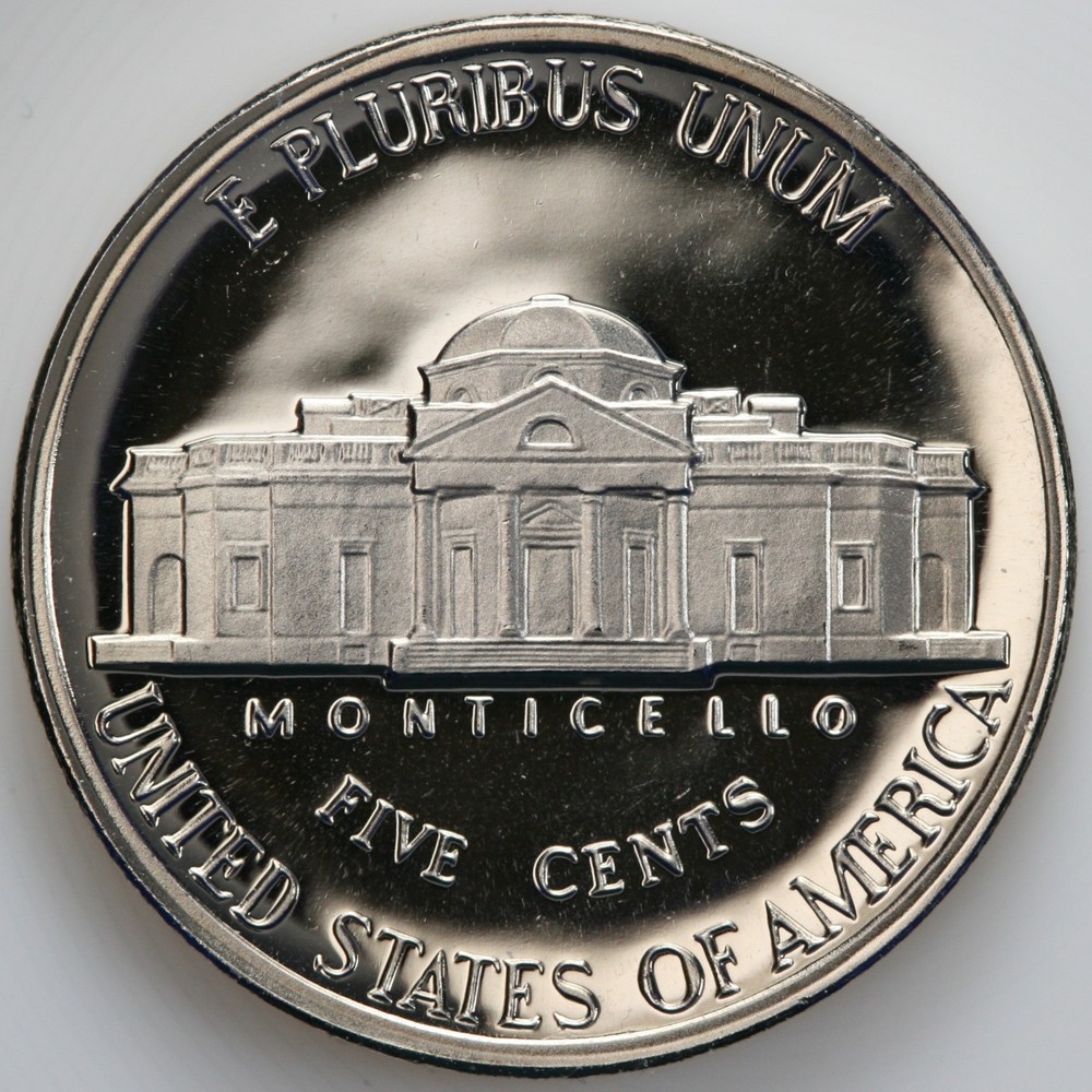 1987 S Gem DCam Proof Jefferson Nickel