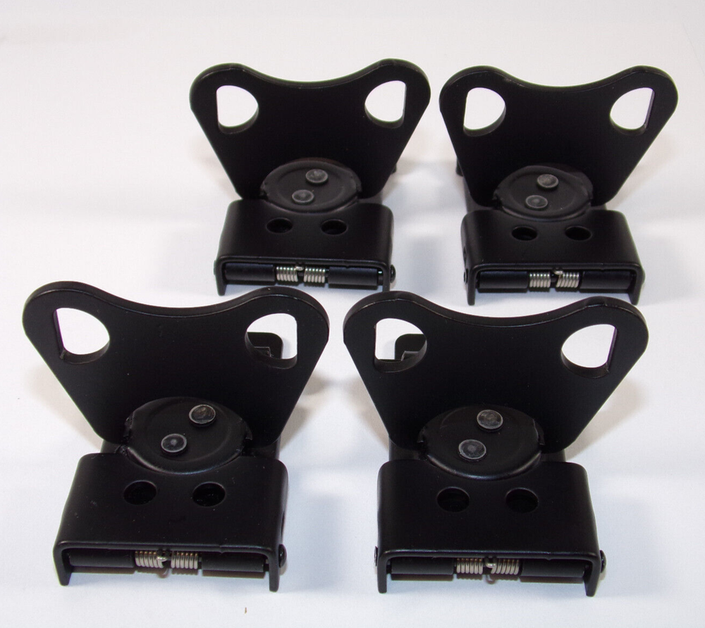 Penn Elcom L0919K Butterfly Latch Surface Mount Black (Qty 4)