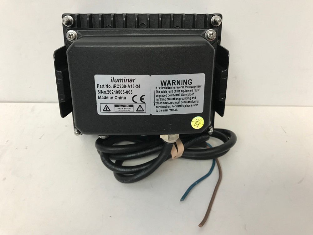 ILUMINAR IRC200-A15-24 IRC200 SERIES MEDIUM-RANGE IR ILLUMINATOR BLACK