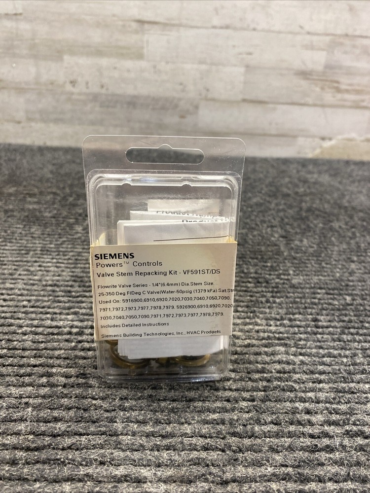 SEALED Powers Valve Stem Repacking Kit VF591-ST,-DS Flowrite Valve Ser