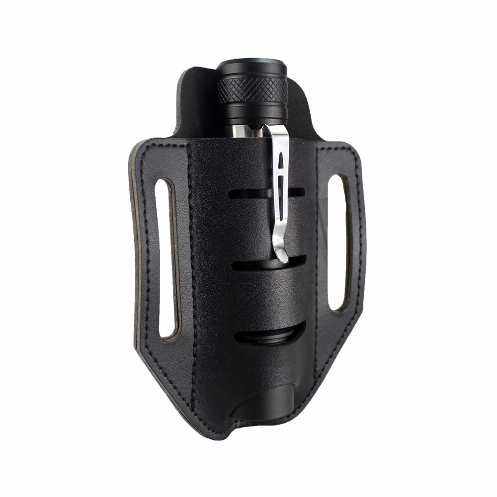 Single Pocket Multitools Holder Leather Tool Sheath Organizer Belt Pouch