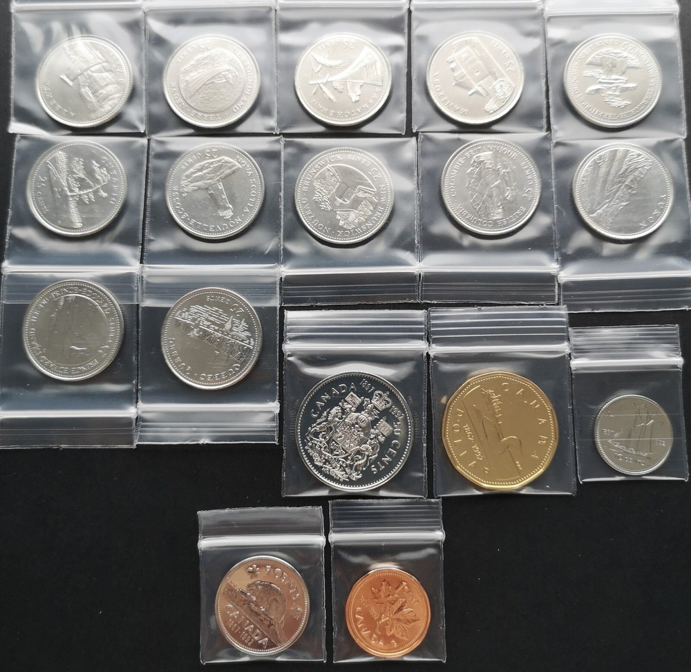 *** CANADA  1992  UNCIRCULATED   COINS  SET ***