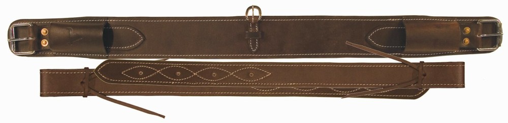 Buffalo Leather 3" Back Cinch