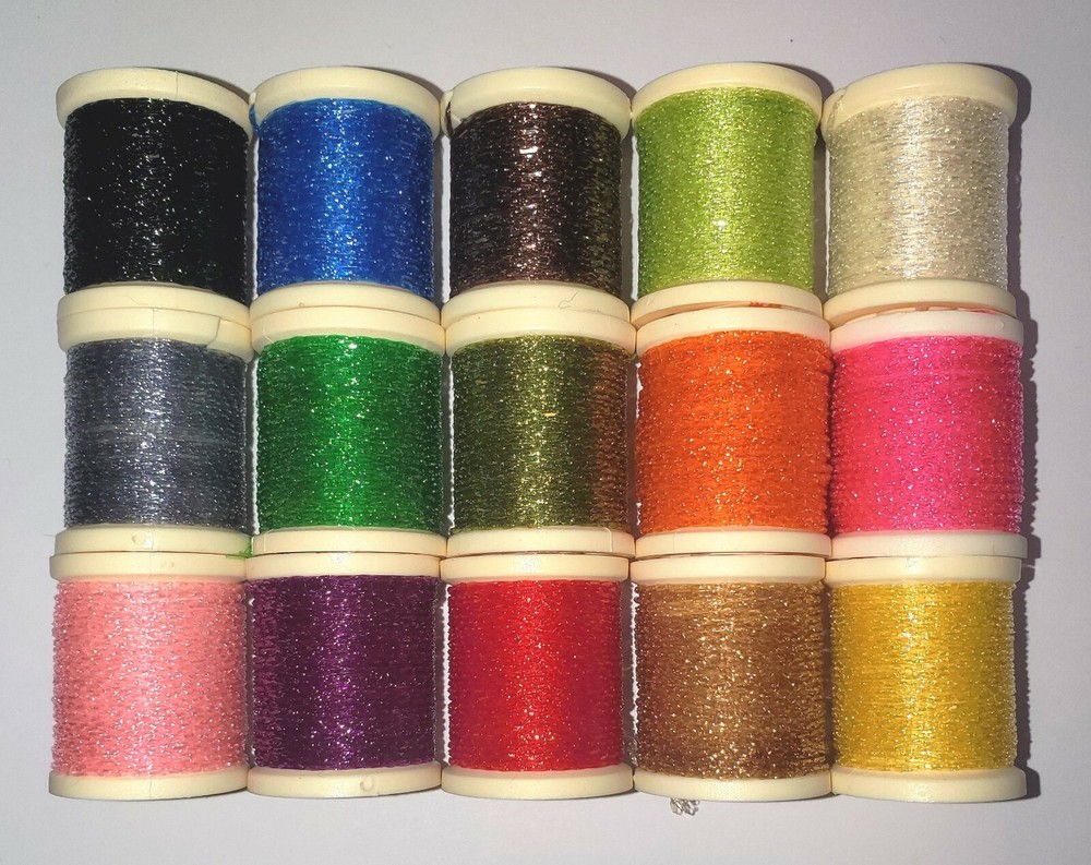 Fisher Hunter FROSTBITE MICRO-BRAID Fly Tying Body Material - 1 Spool