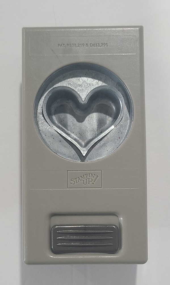 Stampin' Up! Sweetheart Punch Flat Locking