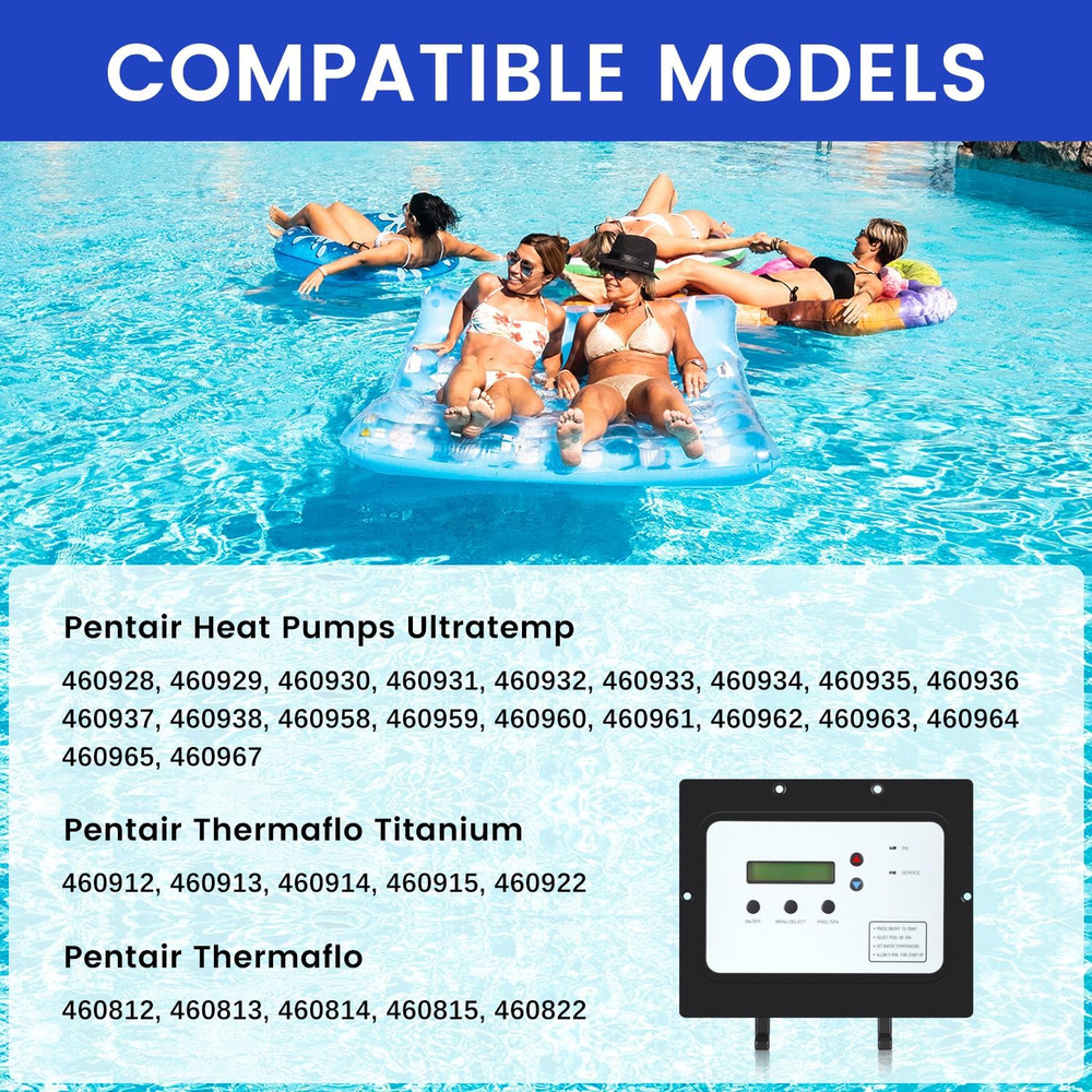 473711.A 472734 Auto Heat Control Board Assembly - Compatible with Pentair Pool
