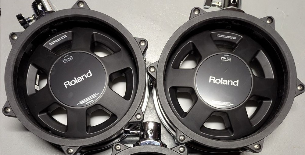 Roland PD128BC 12 inch Electronic Drum Pad - 2 Pack