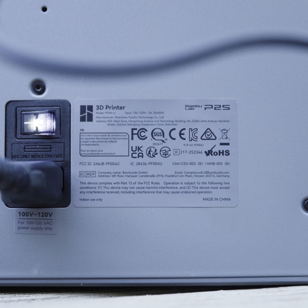 Bambu Lab P2S & AMS 2 Pro Combo (498 Hours) - Excellent Condition