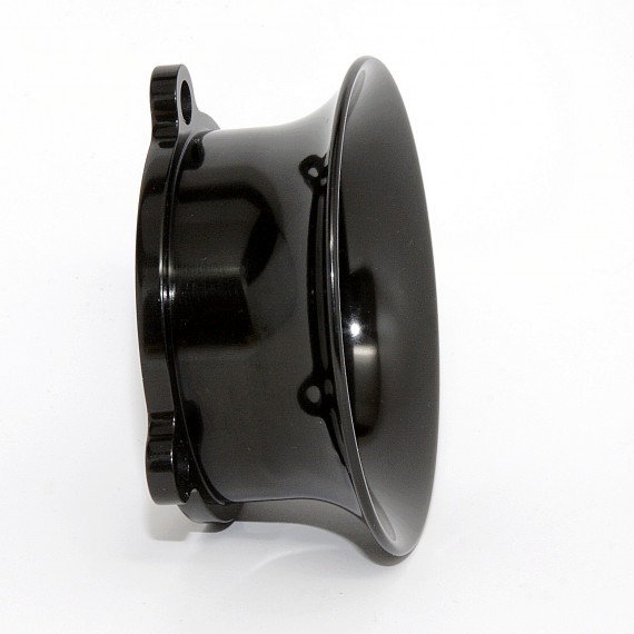 Velocity Stack Short Black Anodized for Harley Davidson Milwaukee Eight Motor
