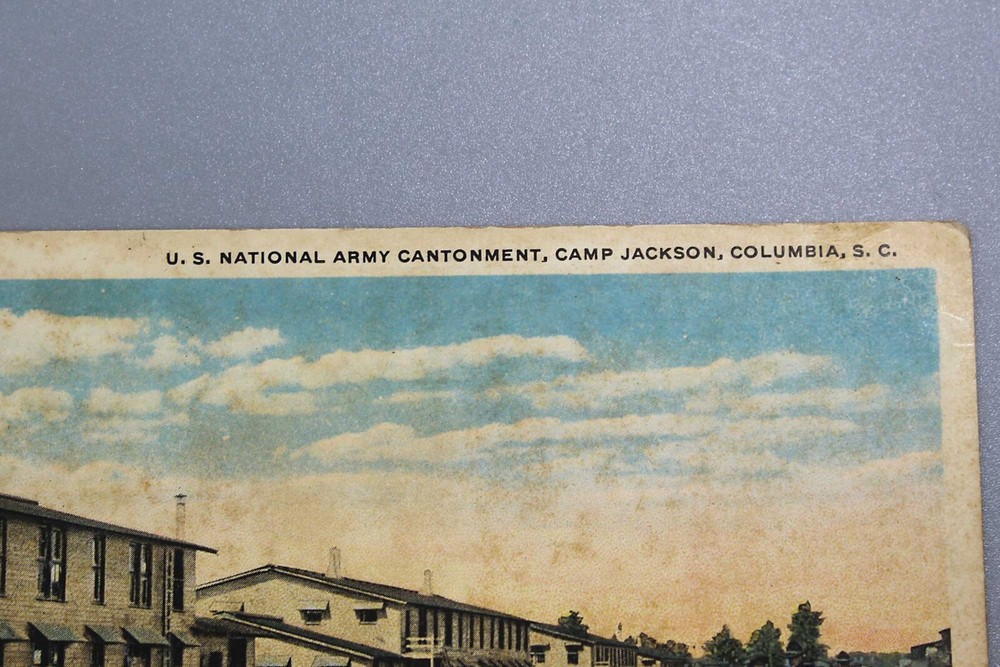 US Camp Jackson Columbia SC Postcard . FLU382