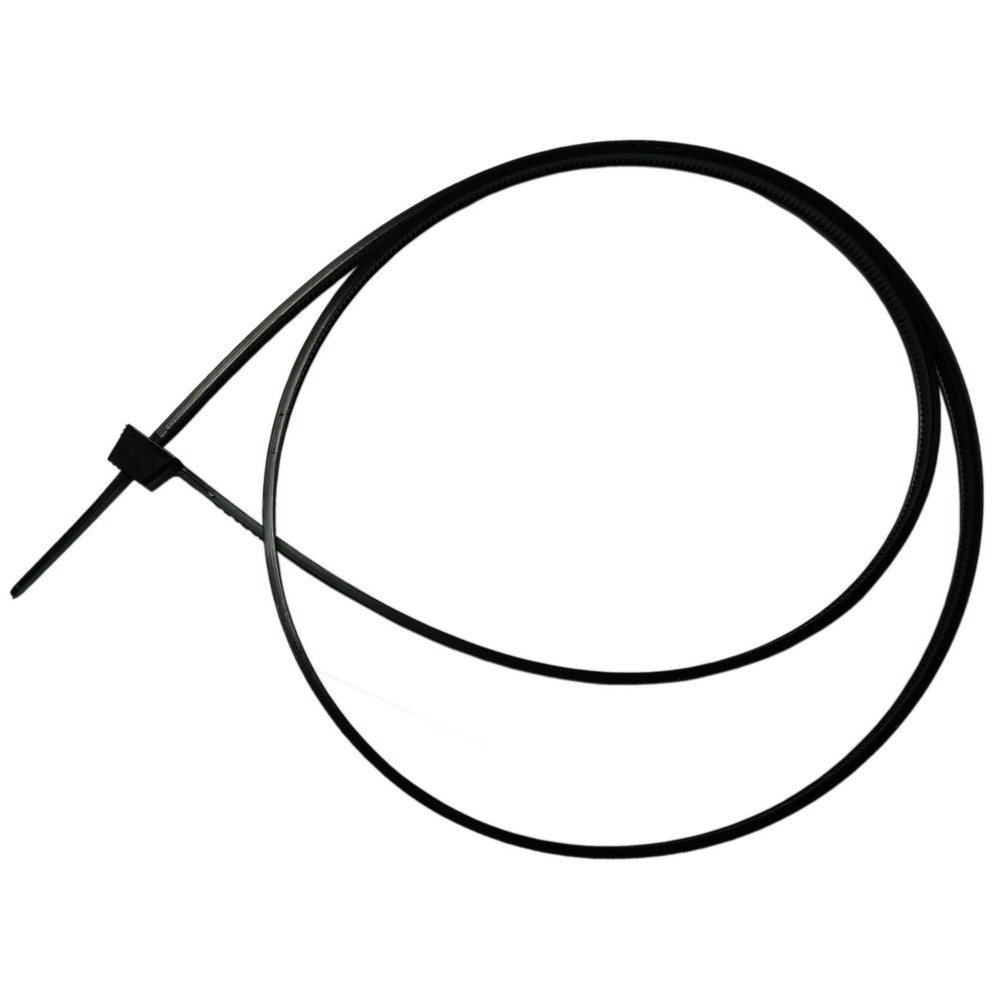 34" Black Nylon Plastic Cable Ties (50 pcs)