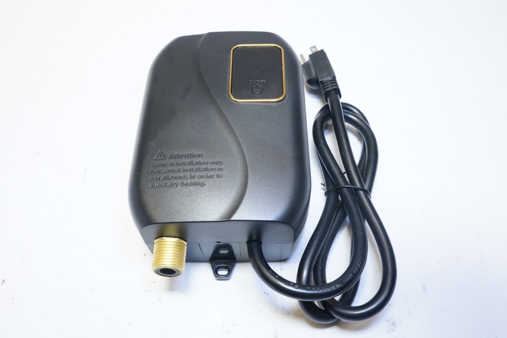 New Tankless Water Heater 110V 3000W Electric On Demand Hot Water 0.04-1.2 MPa