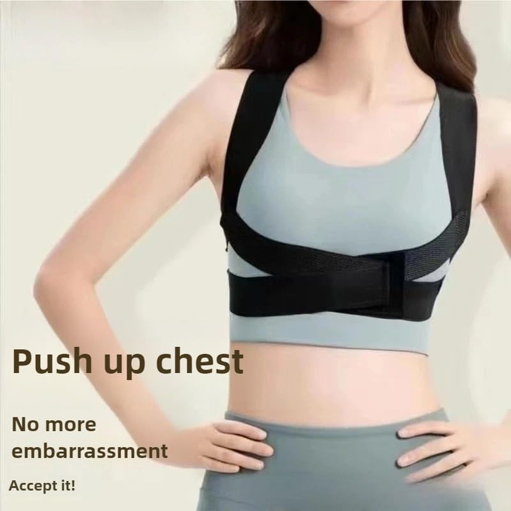 1Pcs Posture Corrector with Shaped Biomechanical Design Comfort Fit Back Brac...