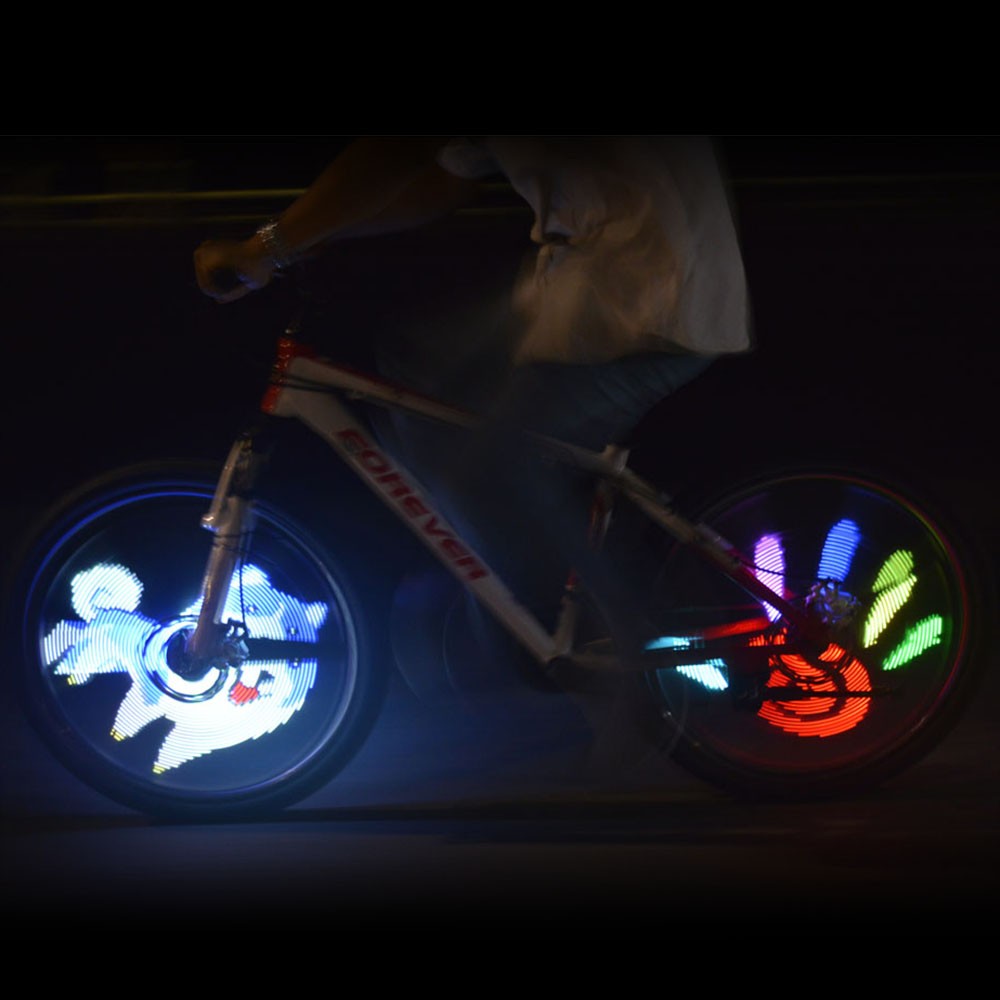 64 LEDs Wireless Spokes Lights Color Changing Programmable YAVL