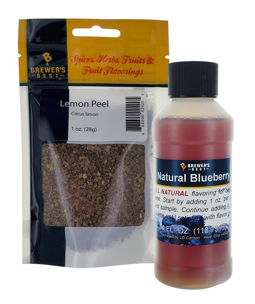 Brewer's Best Flavor Bundle - Blueberry Lemon - For Home Brewing