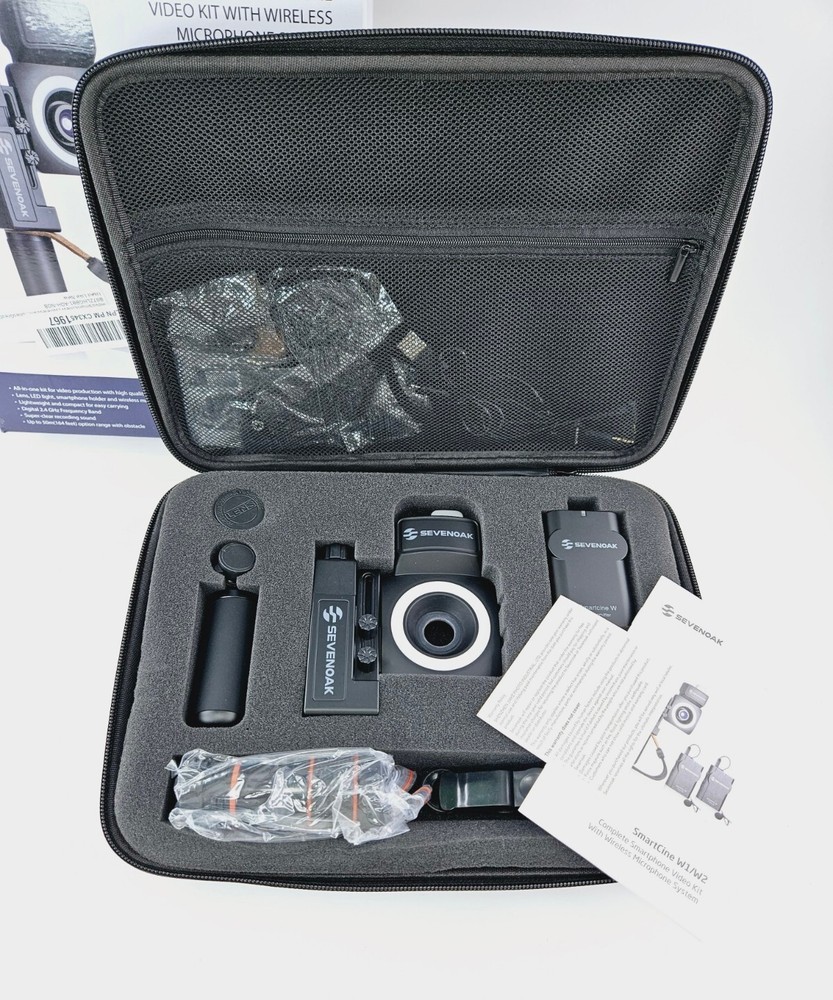 SmartCine Wireless Complete Universal Smartphone Video Kit for iPhone & Android