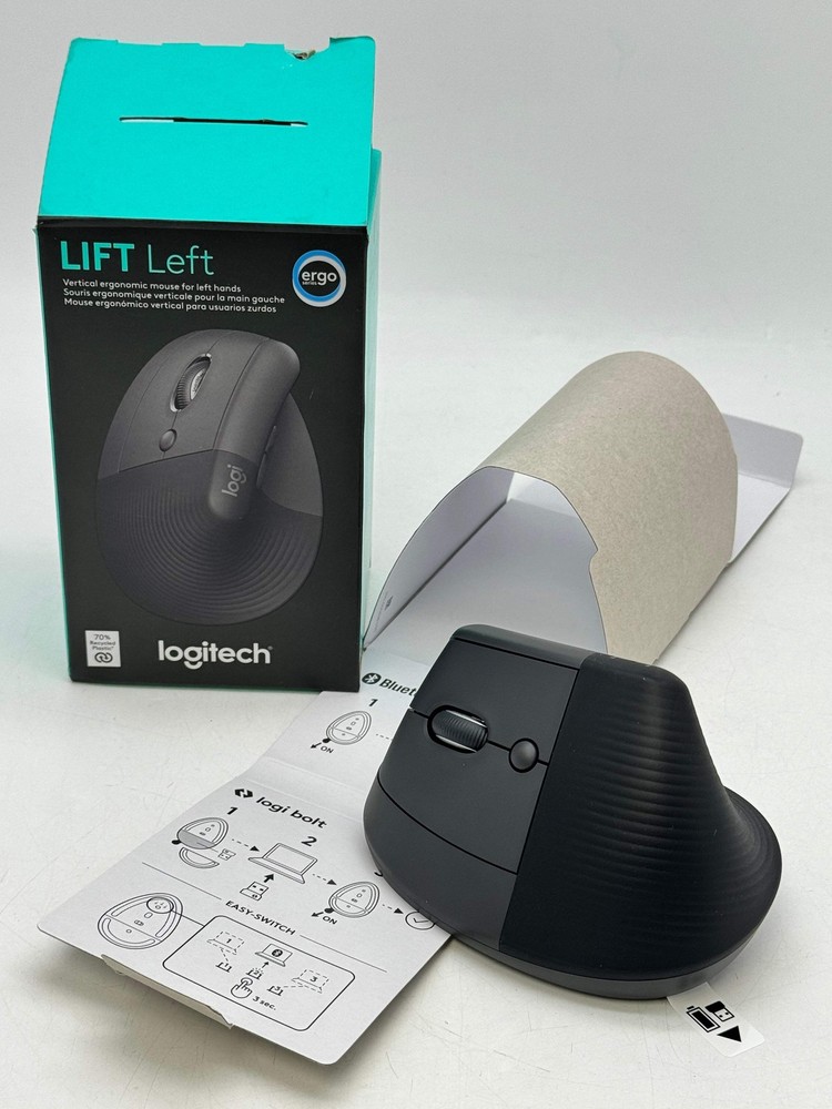 Logitech Lift Vertical Ergonomic Mouse Wireless (Left version)