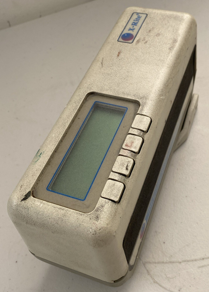 X-RITE SP68 SPECTROPHOTOMETER Used Untested