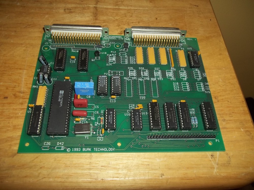Burk ARC-16 Broadcast Transmitter Remote Control Unit PCB Board Pt.# 83080006