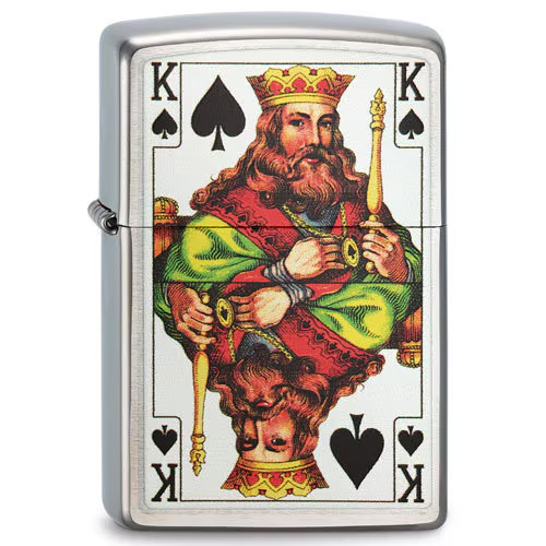 Sharp King Of Spades ZIPPO LIGHTER