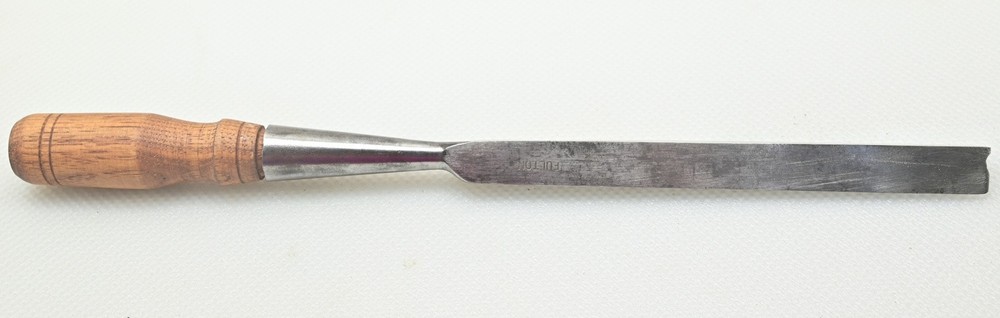 Vintage 3/4" Fulton Socket Timber Framing Corner Chisel (INV S112)