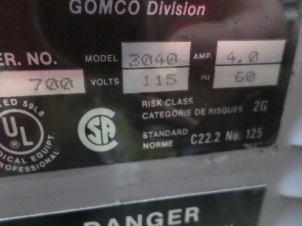 GOMCO 3040 ASPIRATOR