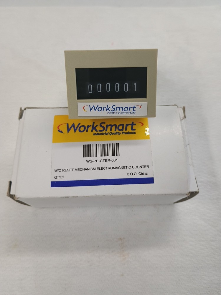 6 Digit Mechanical display electromechanical counter 115V AC