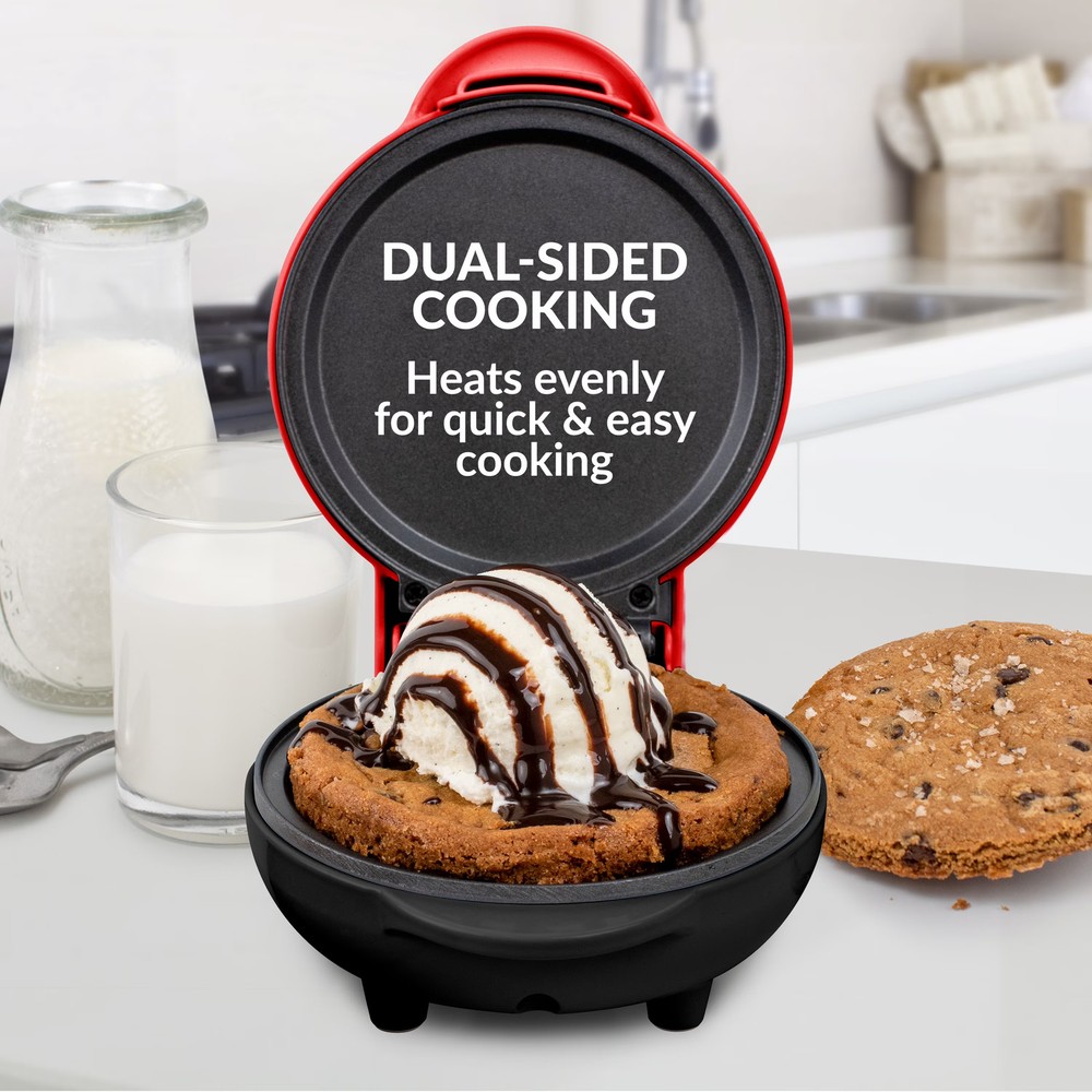 MyMini 550-Watt Red Pancake Griddle