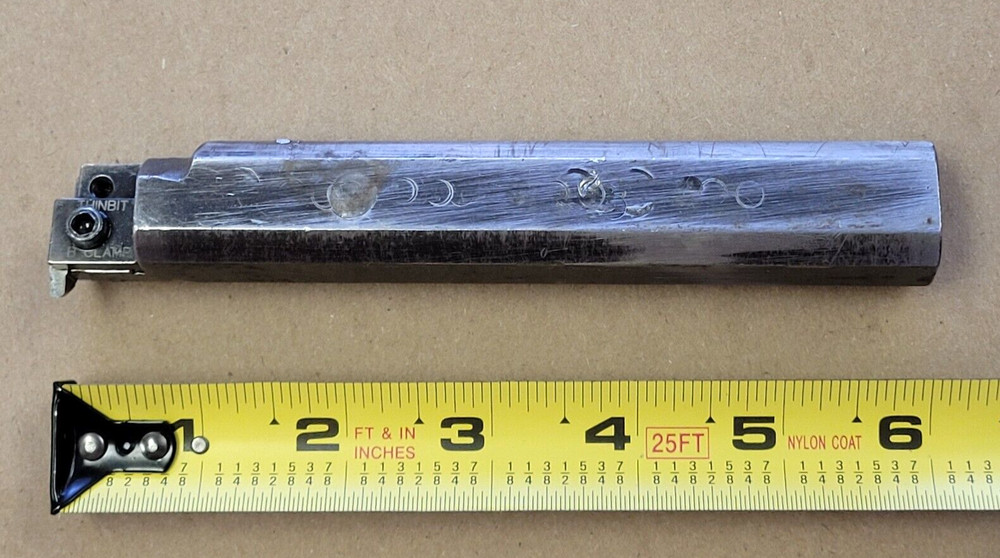 KAISER TOOL THINBIT 1" INTERNAL SMALL BIT INDEXABLE BORING BAR, 6" OAL