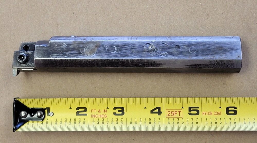 KAISER TOOL THINBIT 1" INTERNAL SMALL BIT INDEXABLE BORING BAR, 6" OAL