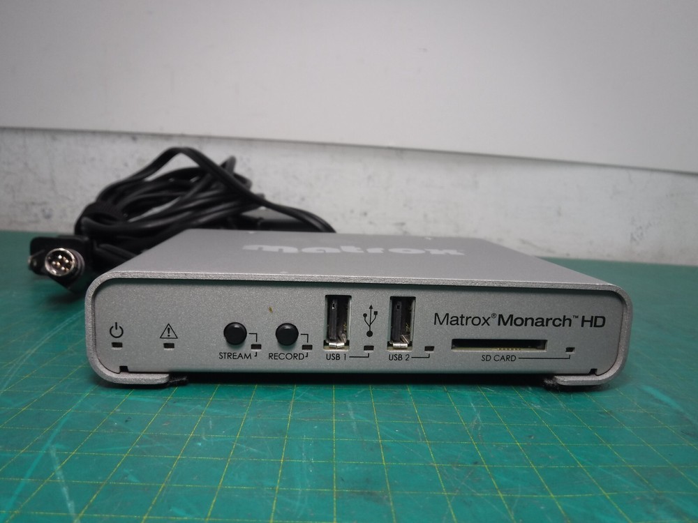 MATROX MONARCH HD HDMI Encoder Live Stream YouTube Facebook Twitch