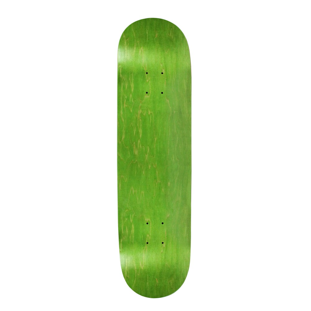 Moose Complete Skateboard Stained Green 8.25" Black/White Assembled