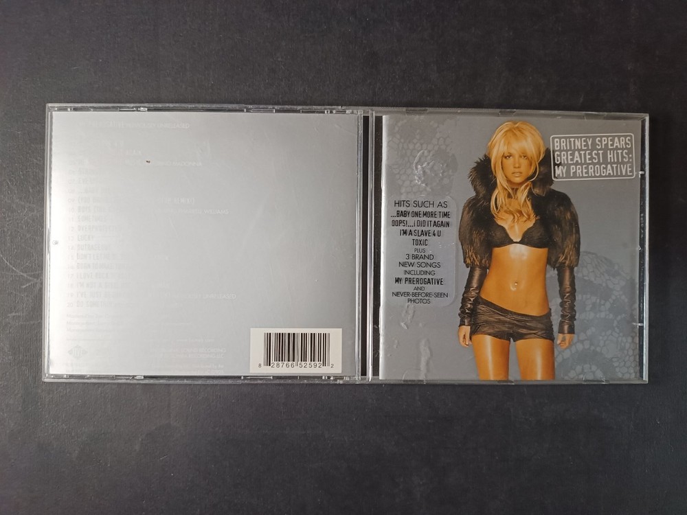 CD greatest hits: my prerogative britney spears