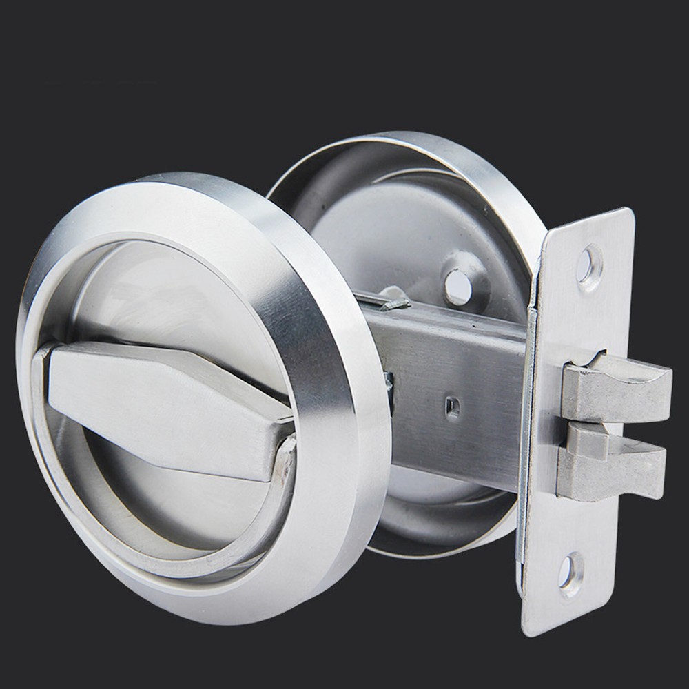 Stainless 304 Door Locks Recessed Cup Handle Privacy Door Knob Locks Flush Pull
