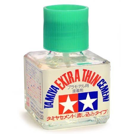 Tamiya 87038 Extra Thin Cement Glue Fine Tip 40ml