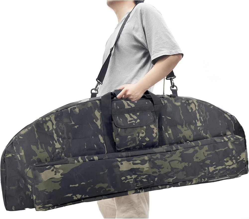Soft Compound Bow Case - Lightweight, Waterproof, Camo Design 44"x16"