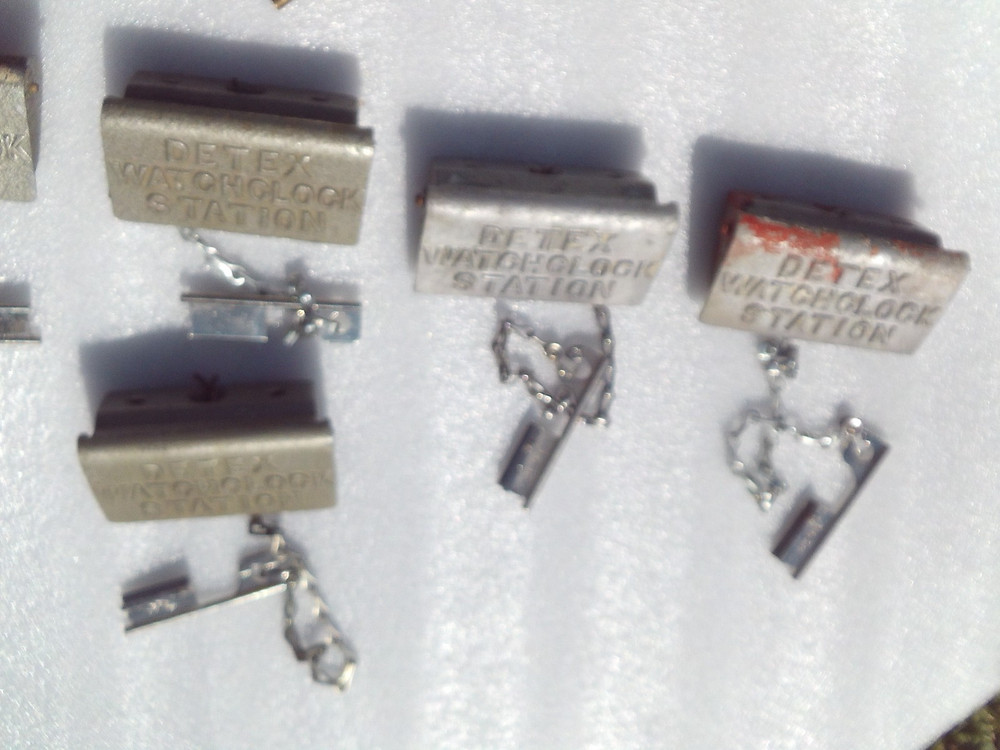 Detex Guardsman clock Complete set