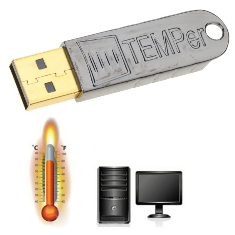 USB Sensor Control Alarm Data Logger Tester Temperature Measurement Thermometer