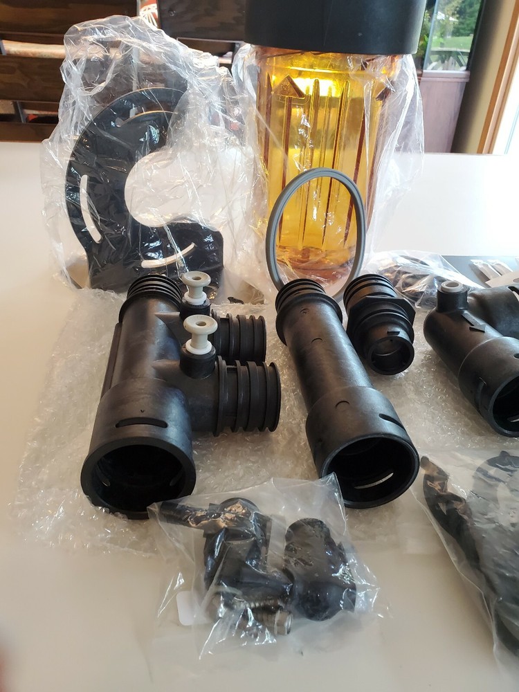 Kinetico MACH Pre Filter Assembly Amber Entire Set with Mach Bypass