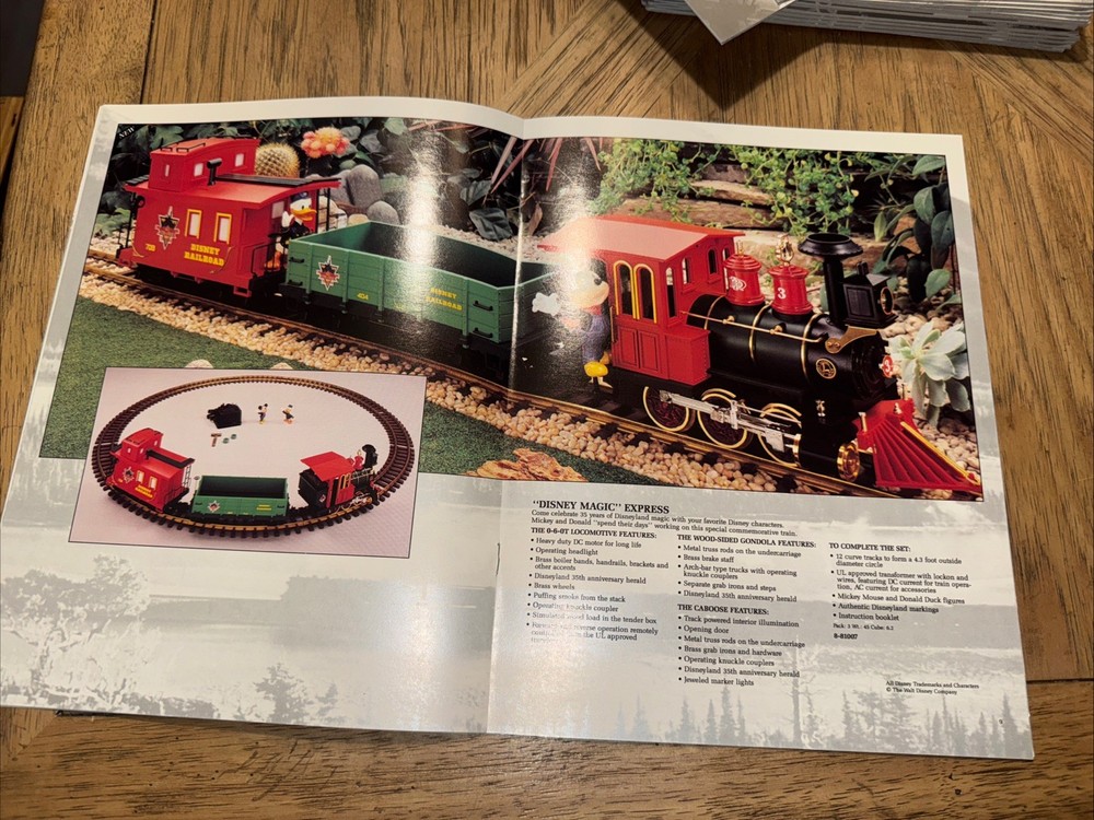 Lionel Trains 1990 Large Scale catalog