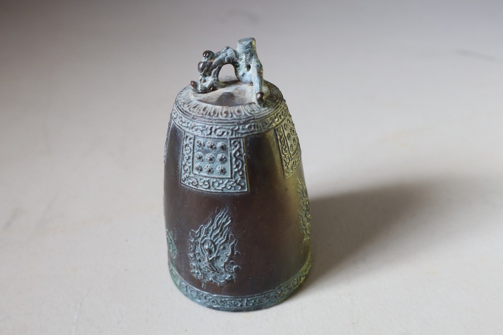 VINTAGE INDIA ? BRASS/COPPER? BELL CUP k