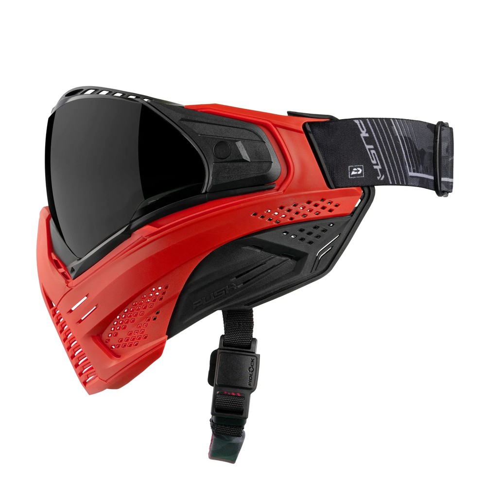 Push Unite Paintball Mask- Blaze Red