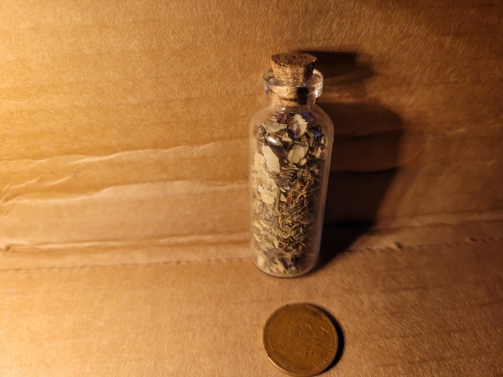 Protection From Evil And Nightmares Nightstand Vial