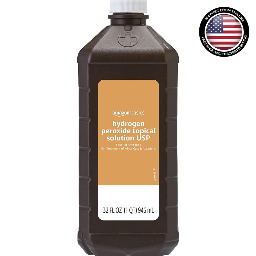 3% Hydrogen Peroxide First Aid Solution, 32 oz - Gentle Infection Prevention