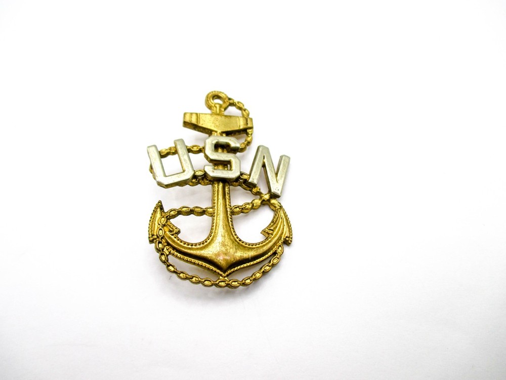 Vintage Navy Pin Anchor Rope with old Clasp