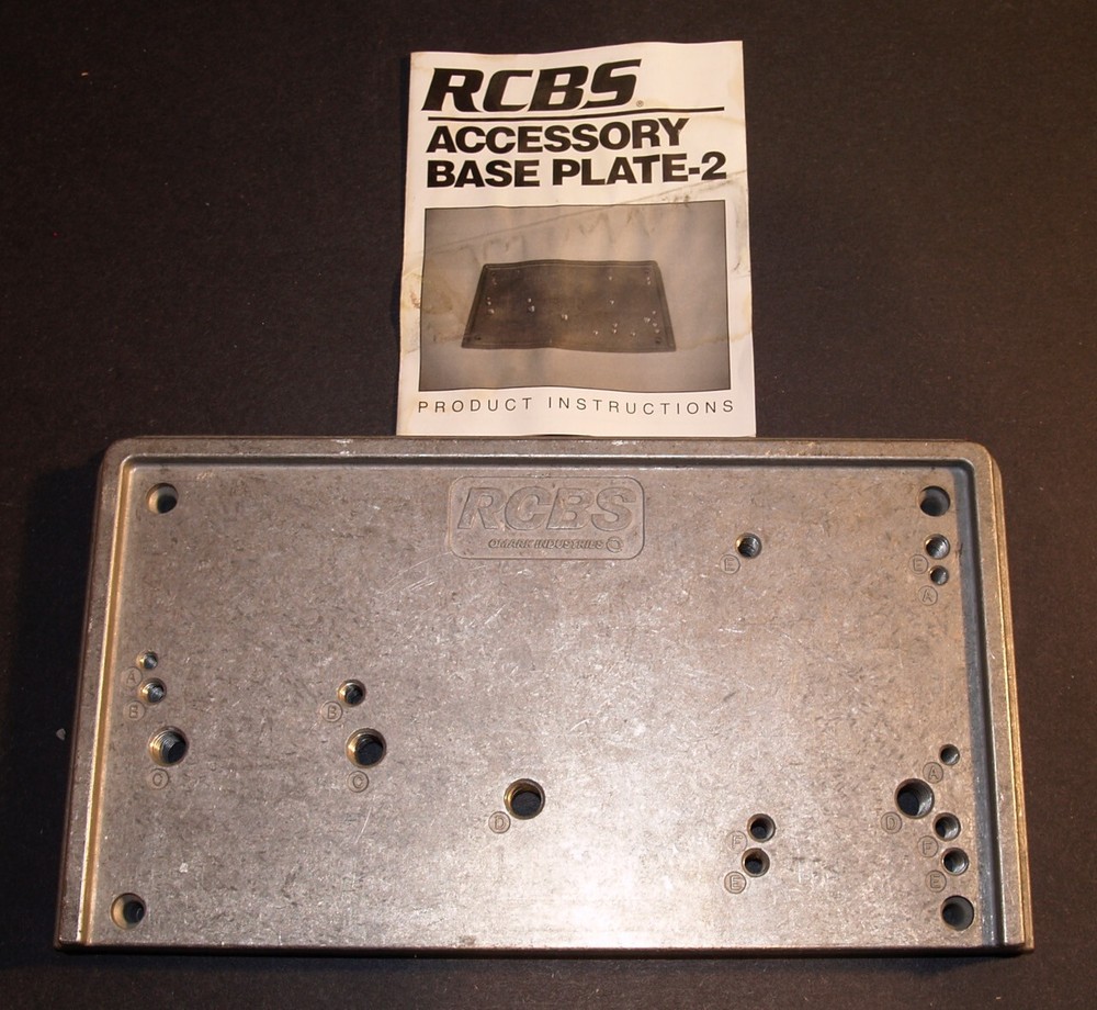 RCBS Accessory Base Plate-2-(09280)-Complete
