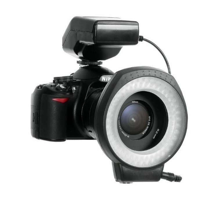 NEEWER LED Macro Ring Light MRC-80FV Flash & Continuous Lighting
