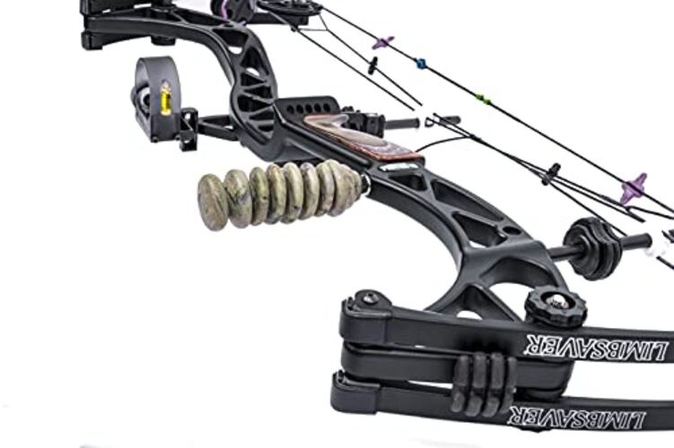 S-Coil Bow Stabilizer, 4-1/2 Inches Camo